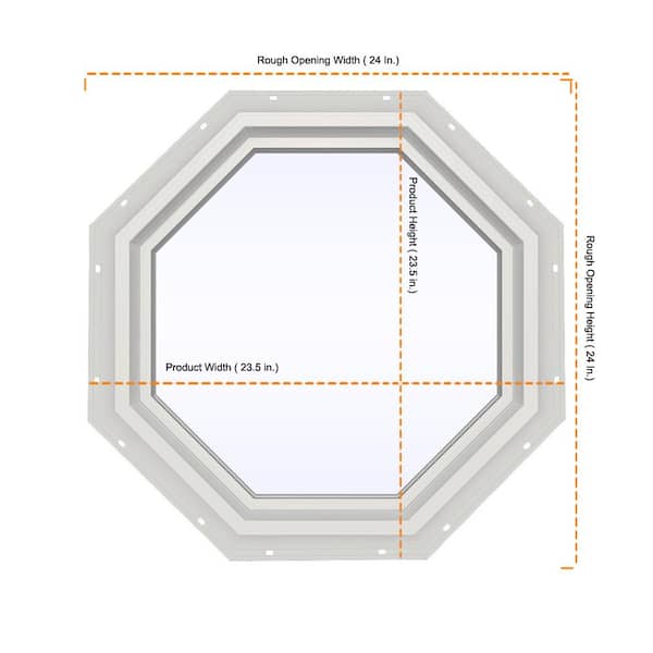 vinyl octagon windows vinyl octagon windows