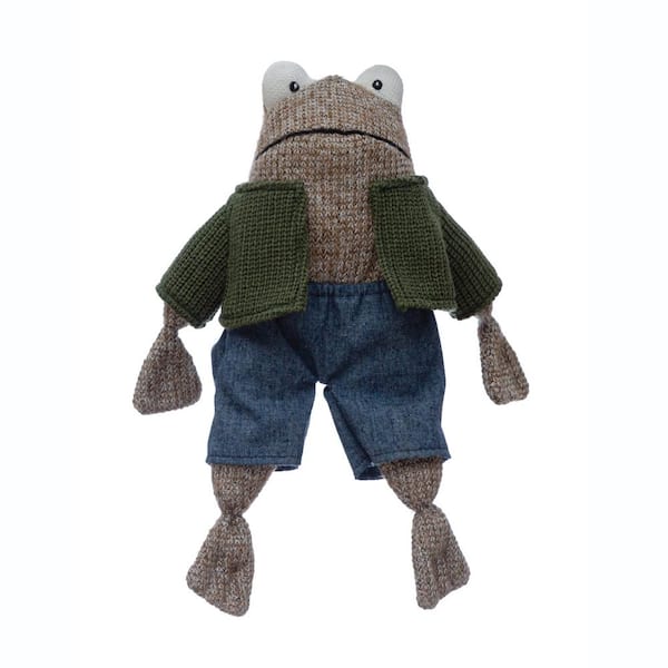 Storied Home Multicolor Cotton Frog in Shirt and Shorts