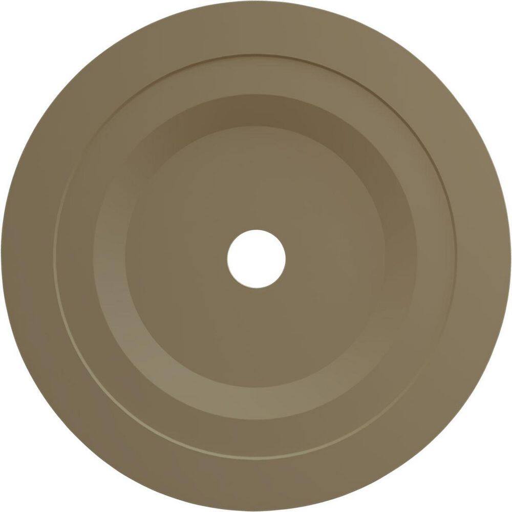 Primed White Urethane Gorleen Ceiling Medallion, 31.63 in