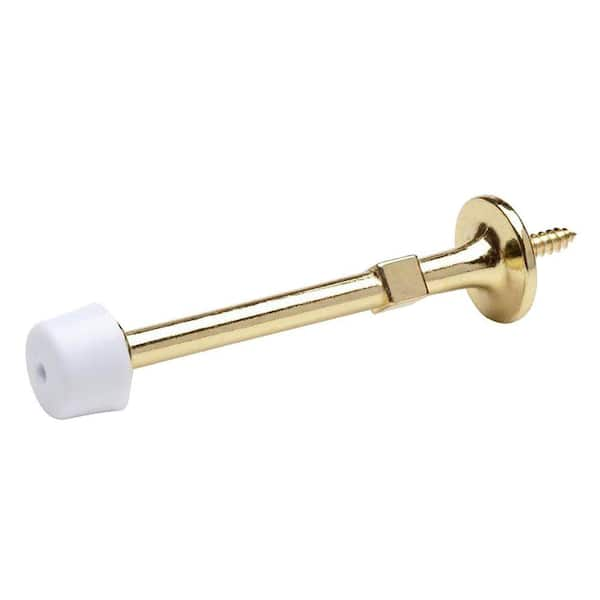 Everbilt Bright Brass Light Duty Solid Door Stop