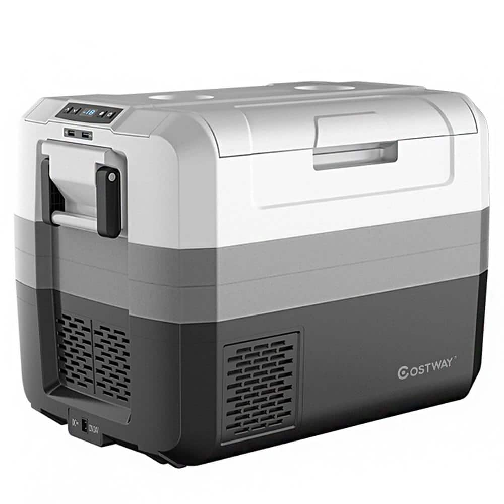 Costway 58 Qt. Portable Electric Car Cooler BXD4-A4-A4-A8U1 - The Home ...