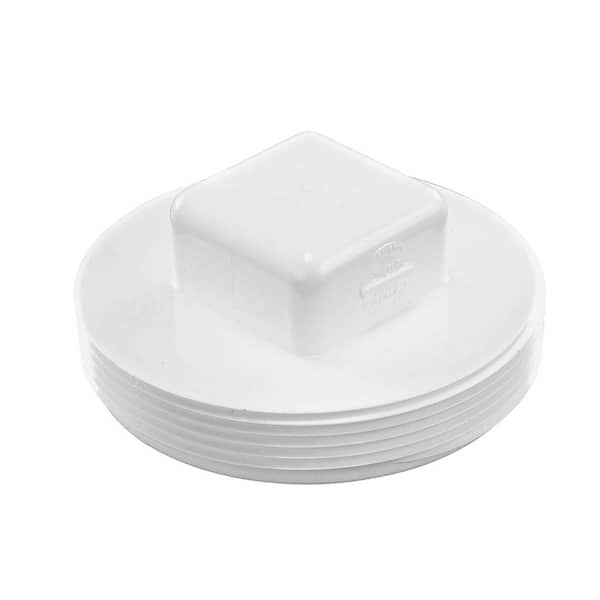 NDS PVC S&D Cleanout Plug, 4 in. MPT