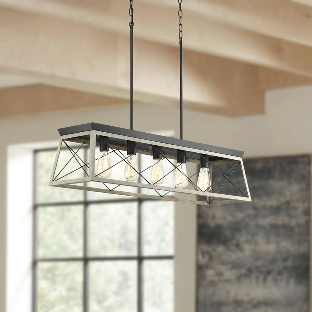 Progress Lighting Briarwood Collection 5-Light Graphite