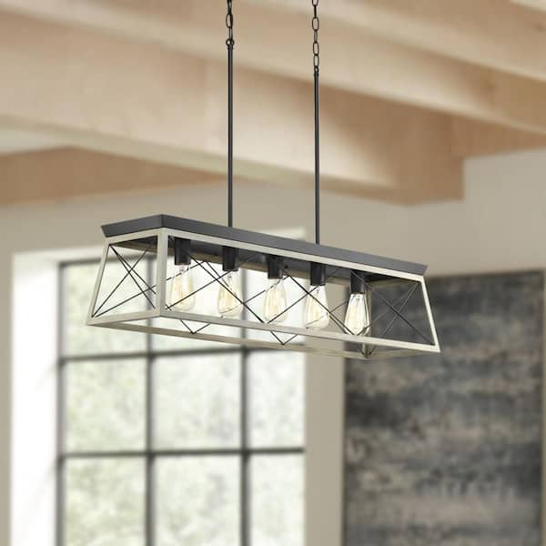 Progress Lighting Briarwood Collection 5-Light Graphite