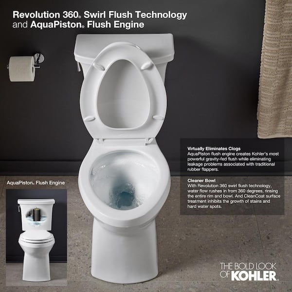 KOHLER Wellworth White 6-L/flush Single-Flush Toilet Tank 4468-0