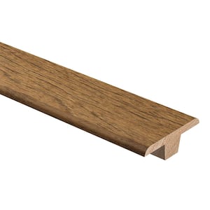 Hickory Sable 3/8 in. Thick x 1-3/4 in. Wide x 94 in. Length Hardwood T-Molding