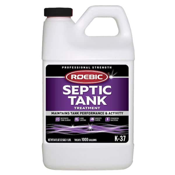 Roebic 64 Oz Septic Tank Treatment K 37 H 3 The Home Depot