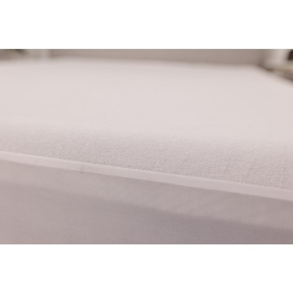 OMNE SLEEP Terry Loop Cotton Hypoallergenic Full Mattress Protector