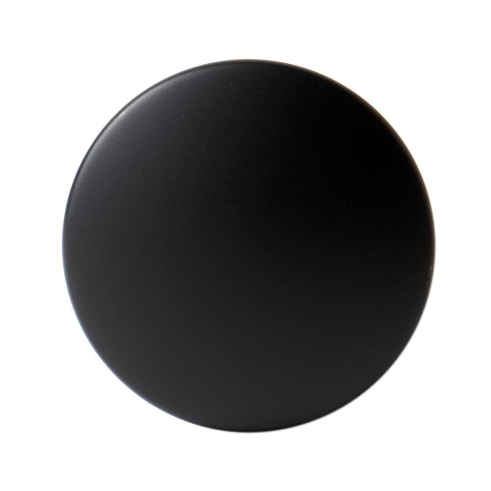 Black Matte Brass Mushroom Pop-Up Bathroom Sink Drain