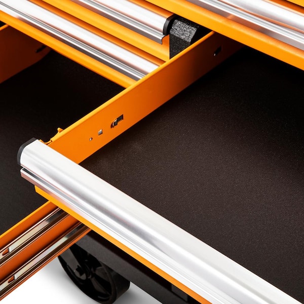 GEARWRENCH GSX 72 in. x 25 in. 18-Drawer Orange and Black Rolling 