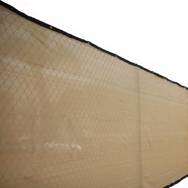 Xcel 72 in. H x 600 in. W Polyethylene Tan Privacy/Wind Screen Garden Fence