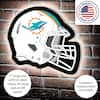 Evergreen Miami Dolphins Round 23 in. Plug-in LED Lighted Sign 8LED3816RD -  The Home Depot