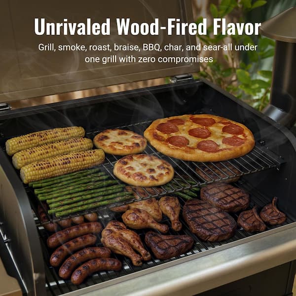 Reviews for Z GRILLS 572 sq. in. Pellet Grill and Smoker in Bronze