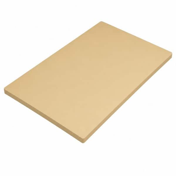 20 in. x 13.5 in. x 0.67 in. Rectangular Large Baking Pizza Stone with Scaper for Grill
