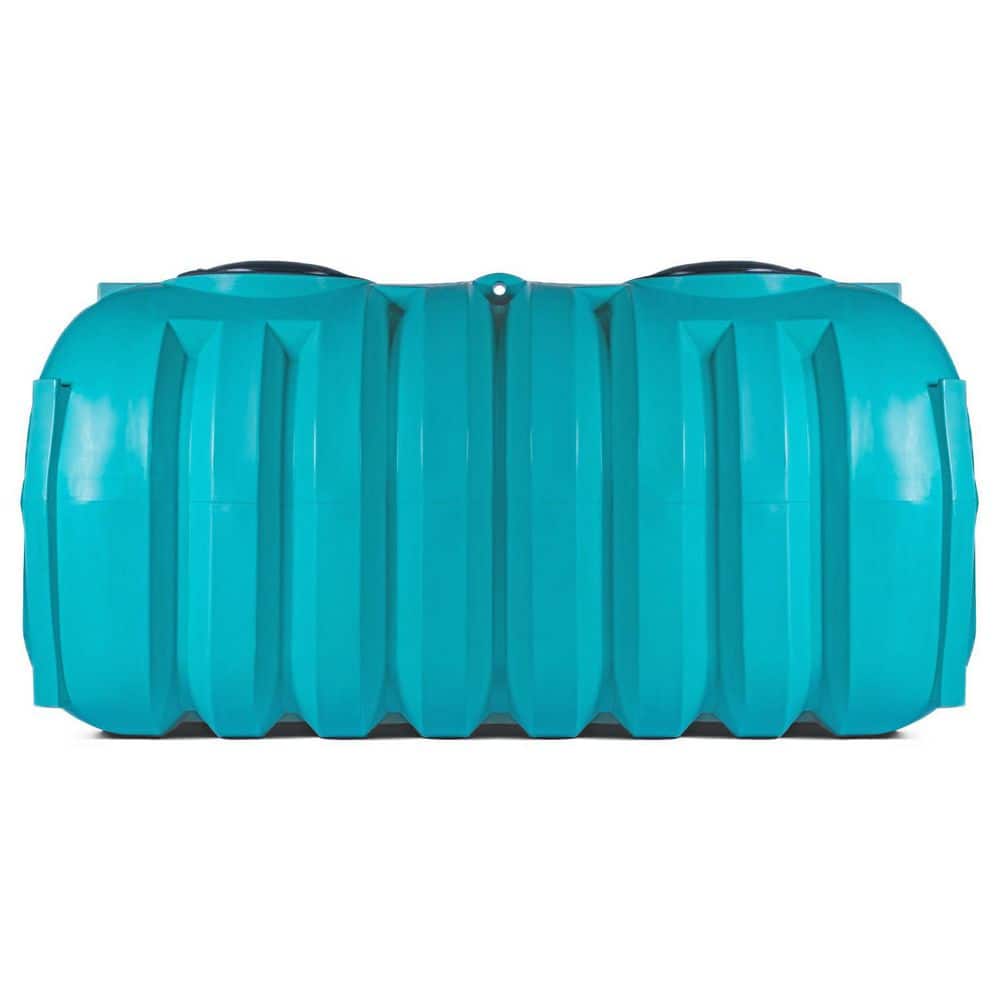 VPC 750 Gal. Teal Polyethylene 2-Compartment Low-Profile Renegade