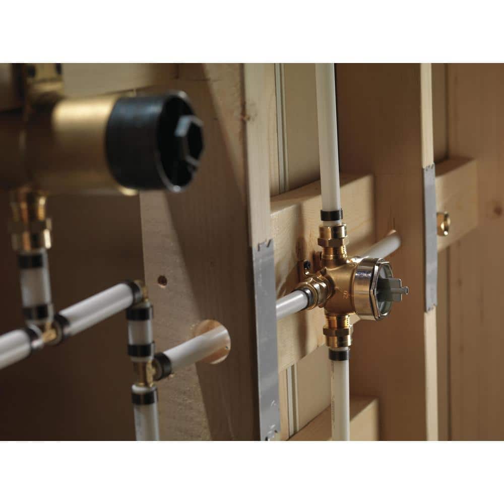 Delta Brass 3- and 6-Setting Diverter Rough-In Kit