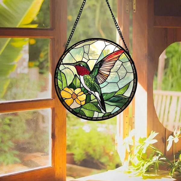 thumbnail image 2 of Hummingbird Suncatchers For Windows Hanging - 8 Inch 2 of 10
