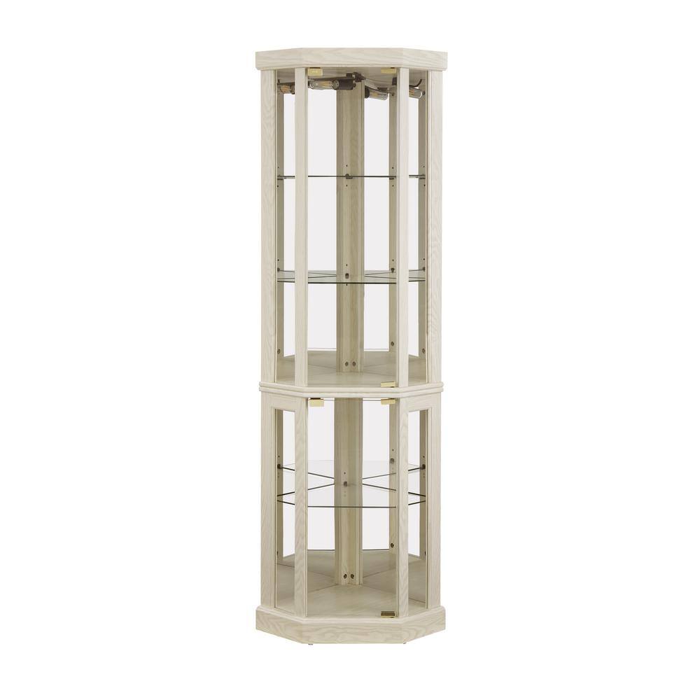 16.5 in. W x 16.5 in. D x 69.85 in. H Bathroom White Linen Cabinet price history on PriceWatchPro