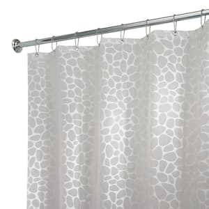 Pebblz Shower Curtain in White