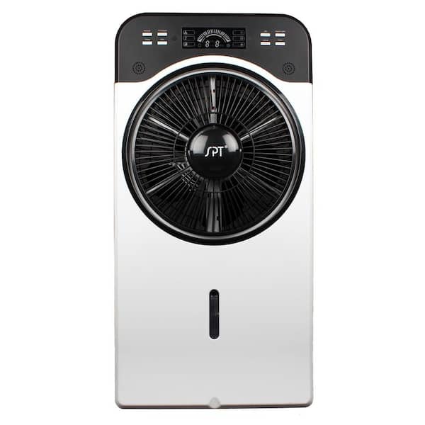 SPT 14 in. Indoor Misting and Circulation Fan with Humidifier