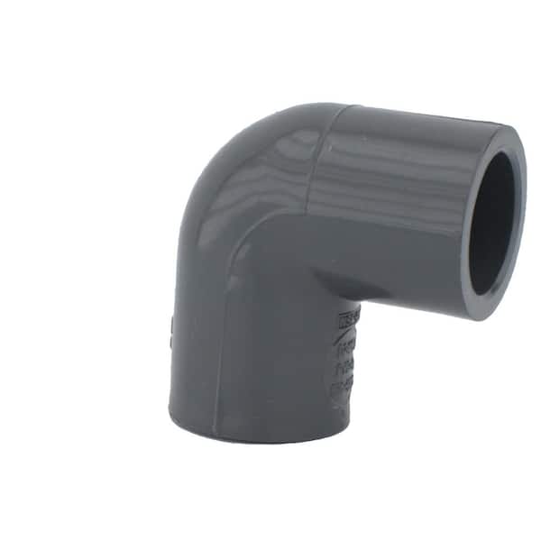 Charlotte Pipe 3/4 in. Sch. 80 PVC 90-degree S x S Elbow Fitting