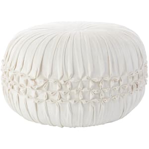 Sofia Ivory 20 in. x 20 in. Throw Pillow