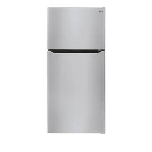 33 in. W 24 cu. ft. Top Freezer Refrigerator w/ LED Lighteing and Multi-Air Flow in Stainless Steel, ENERGY STAR