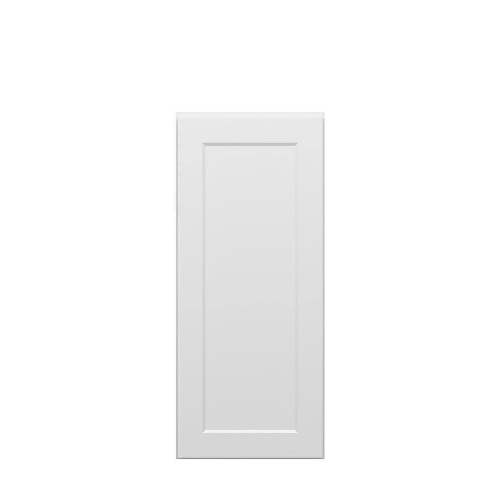 Norfolk Shaker 18 in. W x 42 in. H x 12 in. D in Painted White Plywood Asse