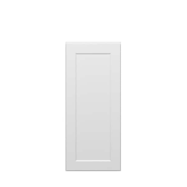 Unbranded Norfolk Shaker 18 in. W x 42 in. H x 12 in. D in Painted White Plywood Assembled Wall Cabinet