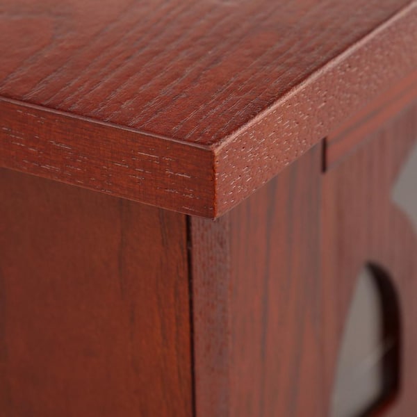 Southern Enterprises Window Pane Wood Media Cabinet In Cherry Finish - Adjustable Shelves, Tempered Glass Doors, 47.75" Tall - View #2
