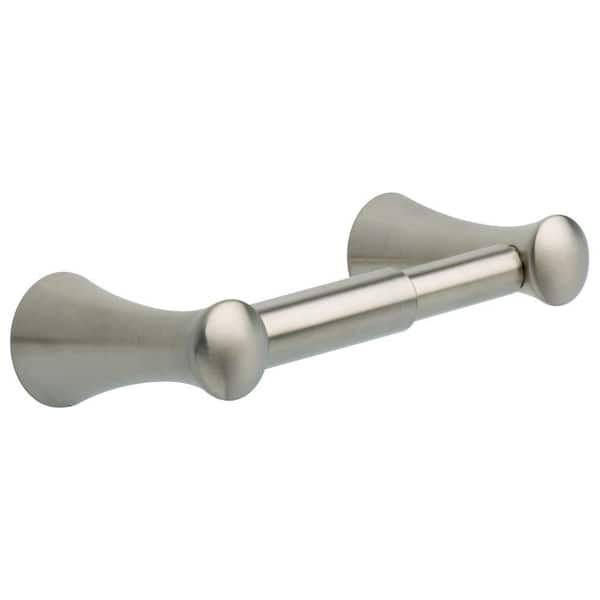 Franklin Brass Somerset Double Post Toilet Paper Holder in Brushed Nickel