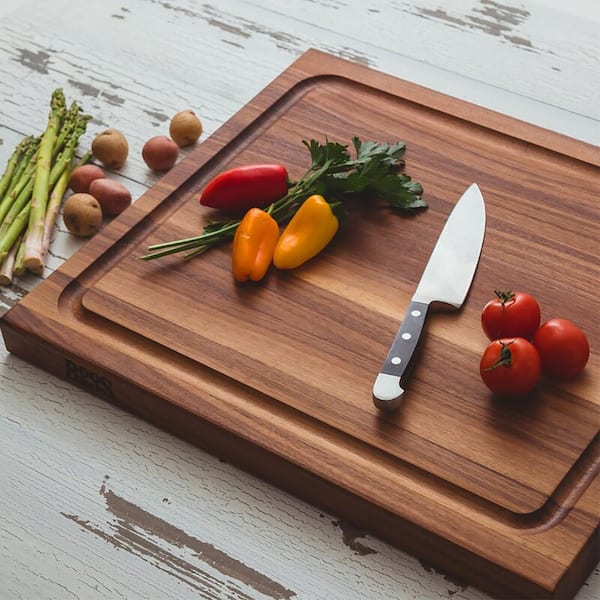 Kitchen Cutting Board Set with Handle, KOOVON Double-Sided Chopping Bo