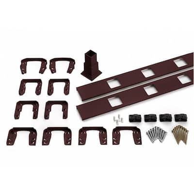 91.5 in. Transcend Vintage Lantern Accessory Infill Kit for Square Composite Balusters-Horizontal