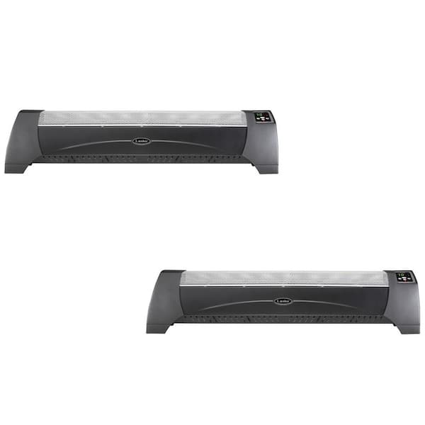Lasko 40 in. Silent Room Electric 1500Watt Baseboard Convection Floor