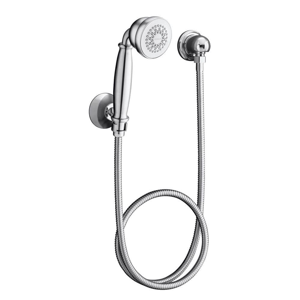 MasterShower 60-Inch Polished Chrome Metal Shower Hose