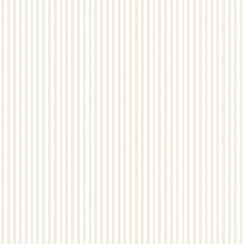 Smart Stripes 3 Cream/White Shirt Stripe Matte Finish Non-Pasted Vinyl on N