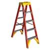 Fiberglass Podium Ladder - 9' Overall Height