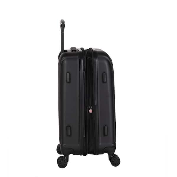 F Gear Aspire Polyester 73 cms Black Softsided Check-in Luggage (2763),  Size: 28 Inch