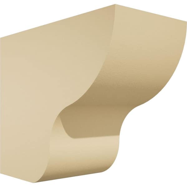 Ekena Millwork Standard Greensboro 6 in. W x 10 in. H x 12 in. D Polyurethane Rafter Tail Outlooker
