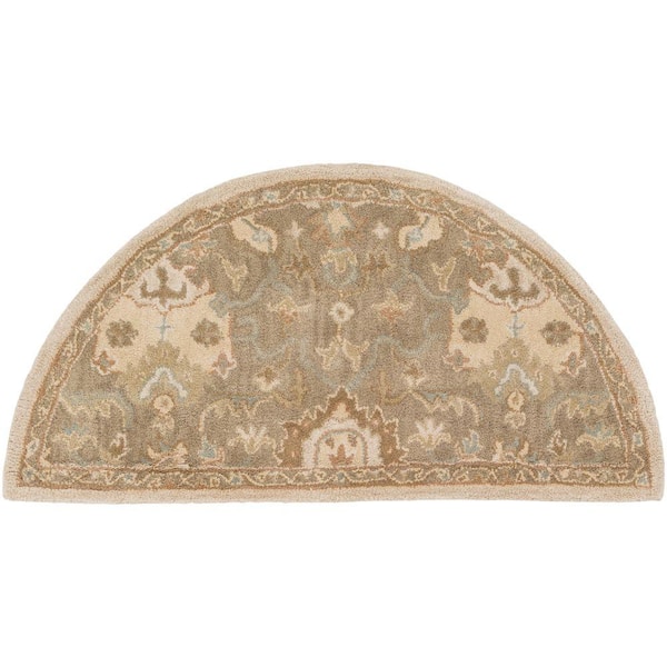 Artistic Weavers Matthias Olive 2 ft. x 4 ft. Hearth Indoor Area Rug
