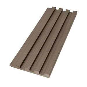 SAMPLE 10 in. x 6 in. x 0.8 in. Solid Wood Wall Cladding Siding Board in Drift Wood (Sample 1-Piece)