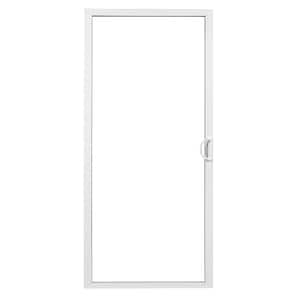 72 in. x 80 in. 50 Series White Vinyl Sliding Patio Door Fixed Panel, Low-E SC Glass, Universal Handing