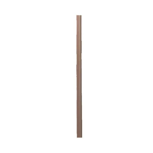 Unbranded 1-1/2 in. x 1-1/2 in. x 8 ft. Redwood Con Common Rough Lumber