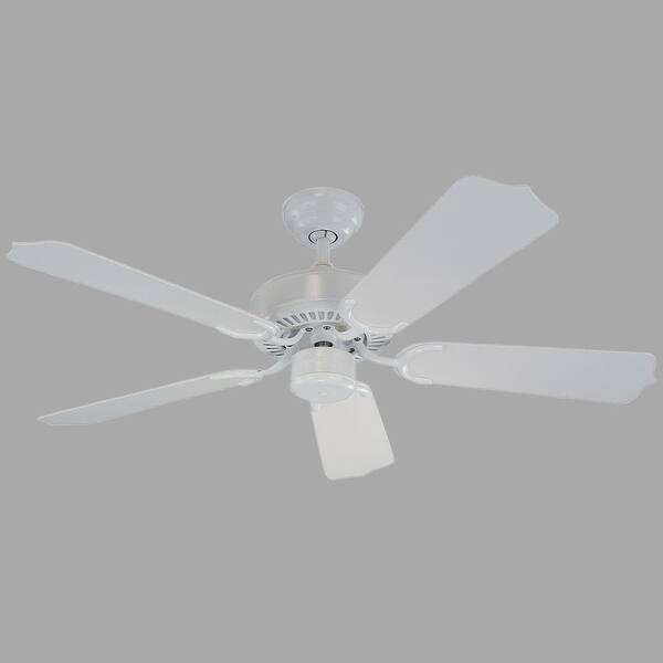 Generation Lighting Weatherford II 42 in. White Ceiling Fan with ABS Blades