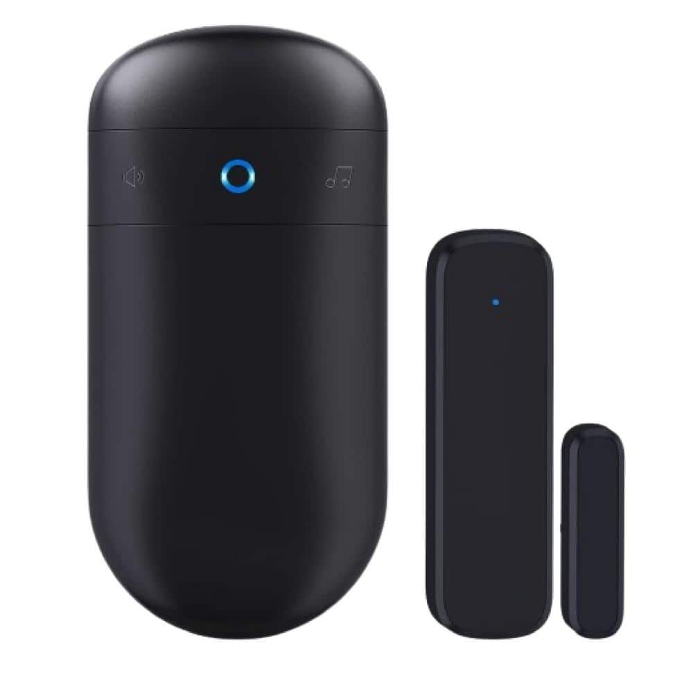 Wireless Plug-in Door Chime, Door Sensor Chime with Adjustable Volume, Easy Installation, 400ft Range, 52 Chimes, Black price history on PriceWatchPro
