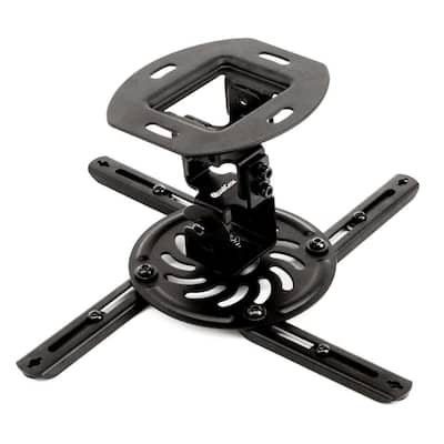 Low-Profile Projector Ceiling Mount, Black