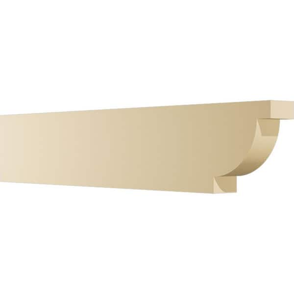 Ekena Millwork Standard Alpine 3 in. W x 8 in. H x 42 in. D Signature Urethane Rafter Tail Outlooker