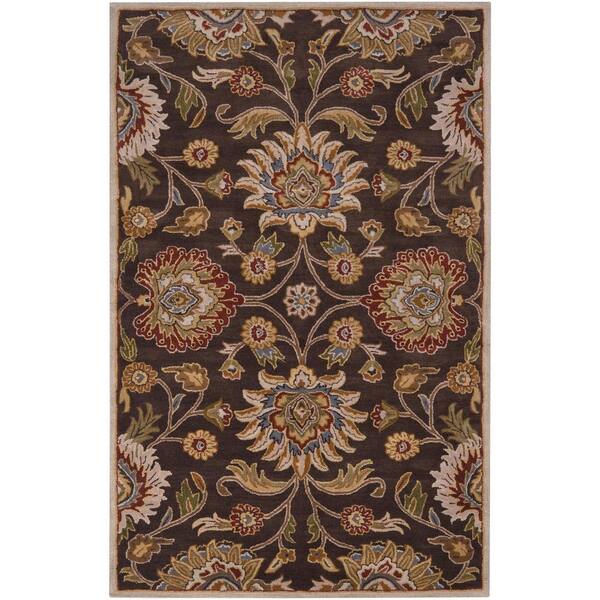Artistic Weavers Artes Chocolate 4 ft. x 6 ft. Area Rug