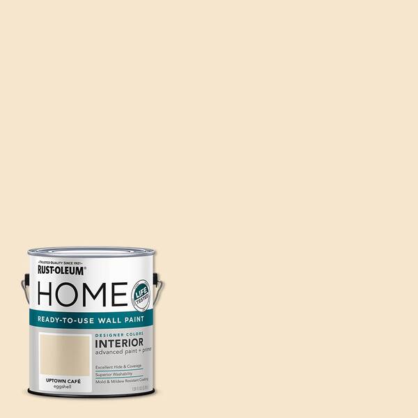 Rust-Oleum Home 1 Gal. Eggshell Uptown Cafe Interior Wall Paint (2-Pack)