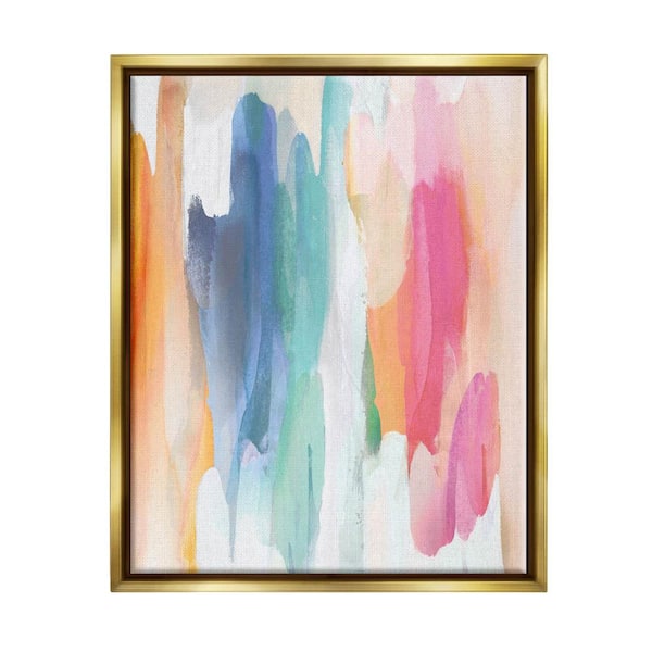 1pc Colorful Abstract Art Rainbow Pattern Diy Diamond Painting